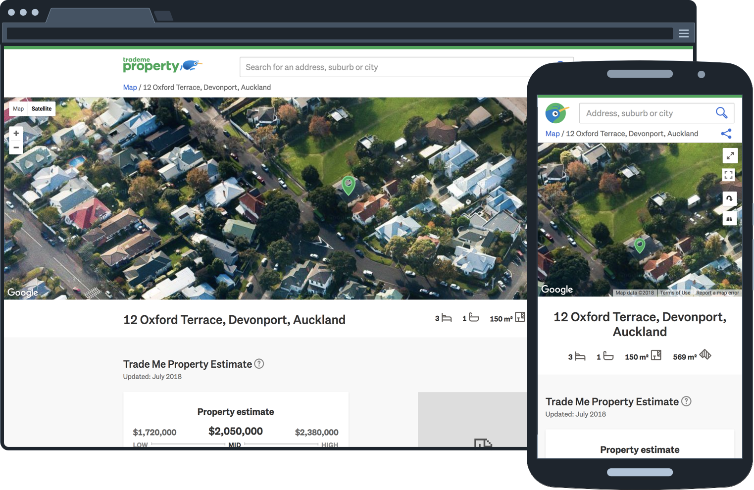Insights for 32 Oxford Terrace, Devonport